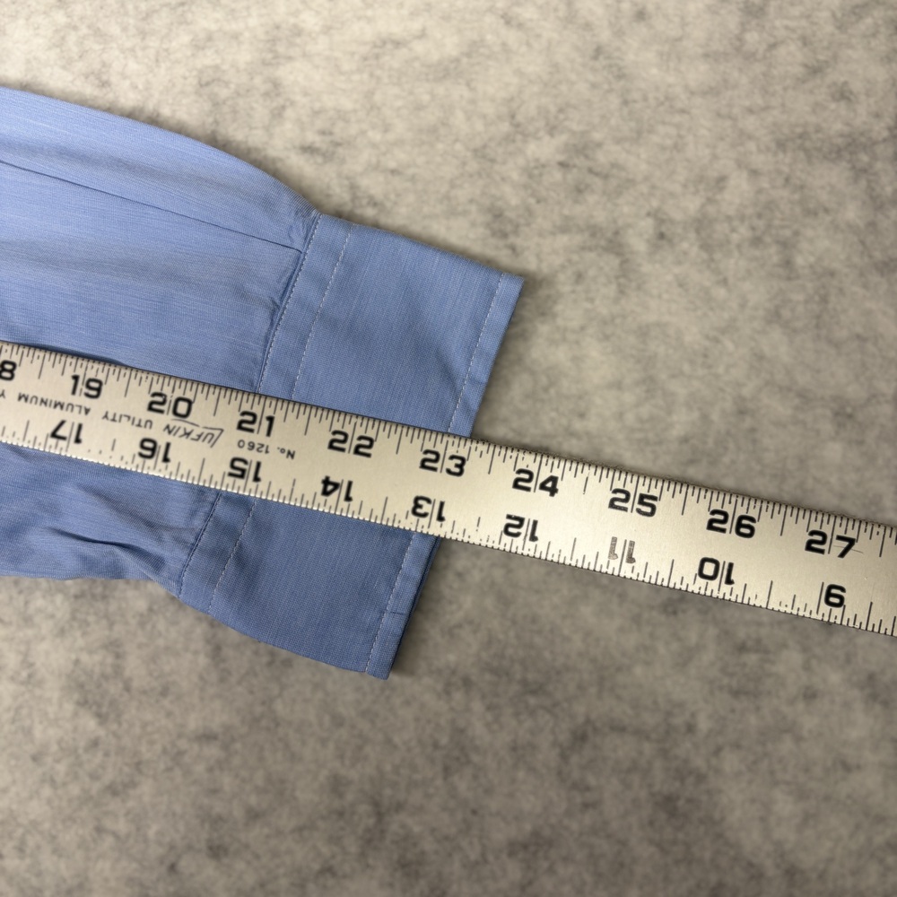 Ralph Lauren Shirt Men’s Medium Blue Long Sleeve Button Front Classic fit - Picture 8 of 8